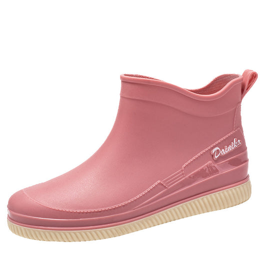 Damen Wasserdichte Kurzschaft-Gummistiefelette mit stoßdämpfender EVA-Sohle Shop Nory