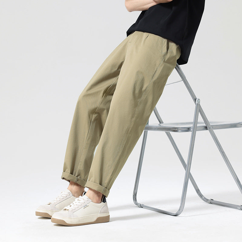 Herren Moderne Relaxed‑Fit Freizeit‑Chino mit leichtem Stretch und umgeschlagenem Saum Shop Nory