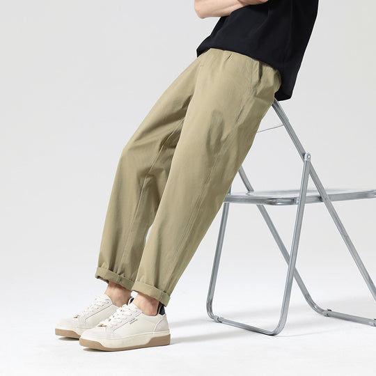 Herren Moderne Relaxed‑Fit Freizeit‑Chino mit leichtem Stretch und umgeschlagenem Saum Shop Nory