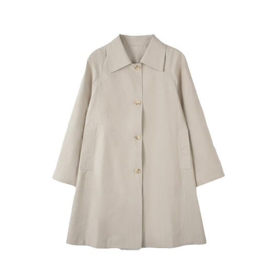 Damen Elegante und zeitlose Trenchcoat Shop Nory