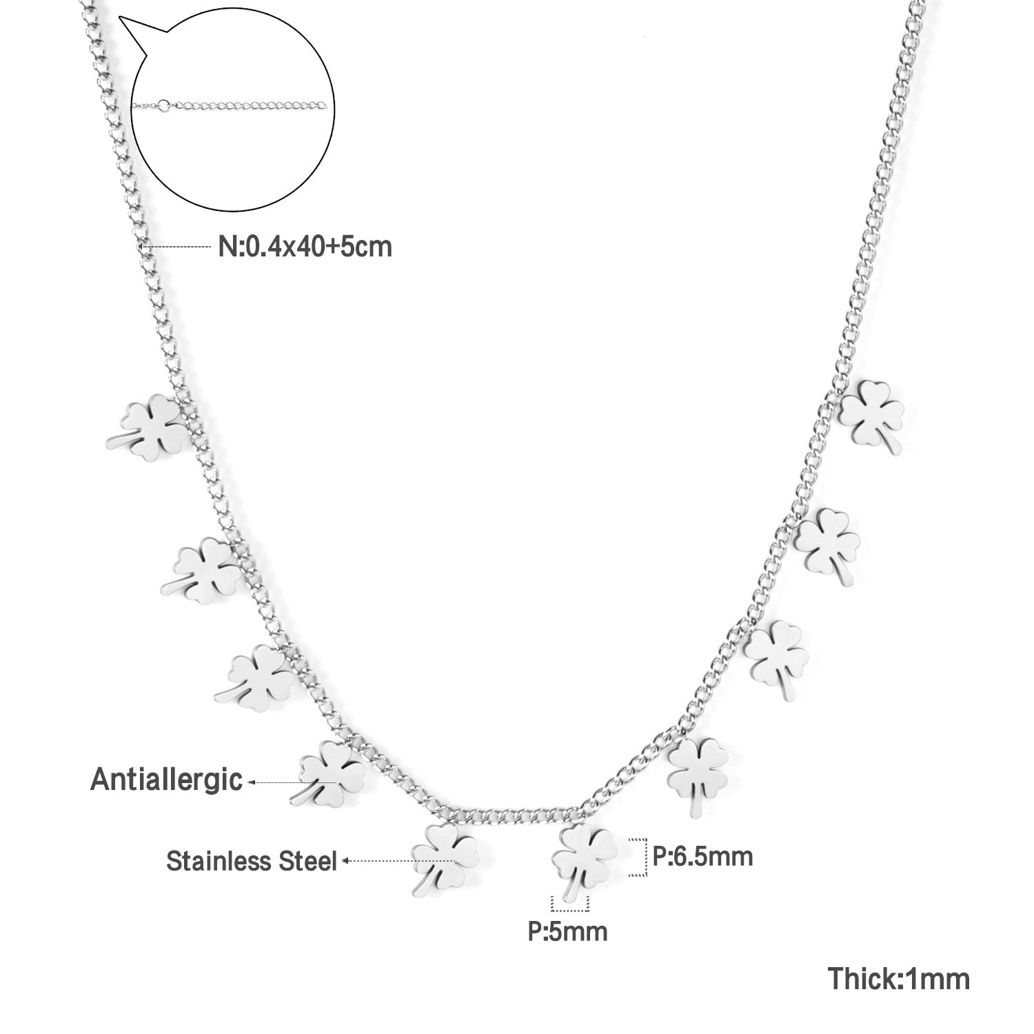 Damen elegante Goldplattierte Halskette mit geometrischen Anhängern Shop Nory