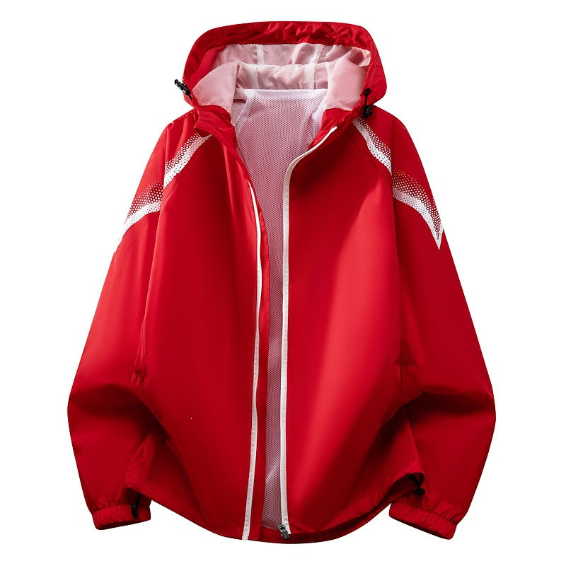 Herren Leichte Funktionsjacke mit Kapuze Shop Nory