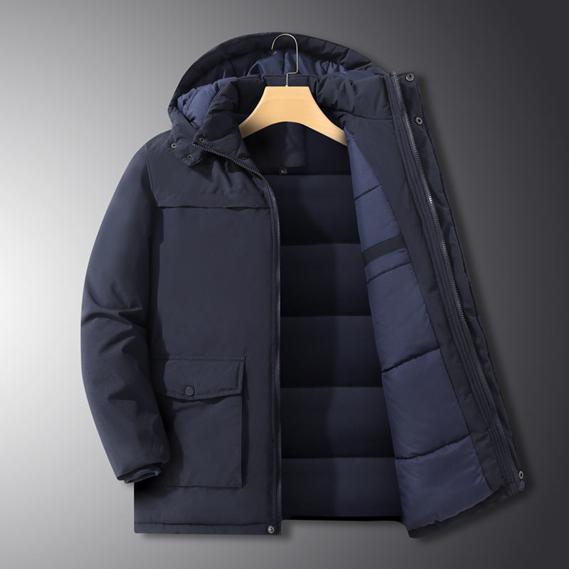 Herren Thermo-Parka mit kuscheligem Kunstfellinnenfutter und abnehmbarer Kapuze Shop Nory
