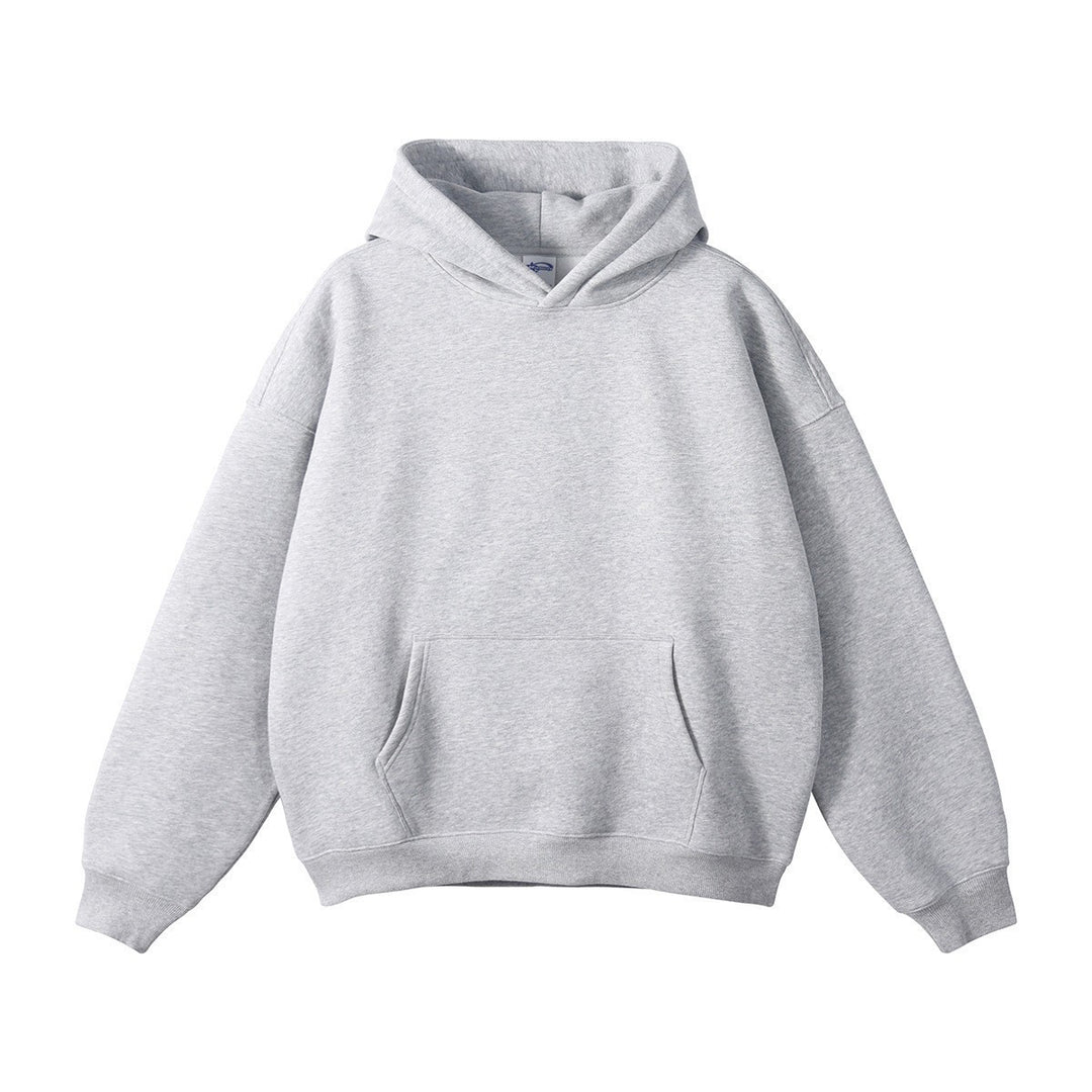 Unisex nan oversized Kapuzenpullover mit Kängurutasche und gerippten Bündchen Shop Nory