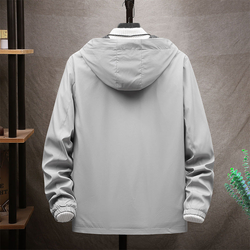 Herren Leichte Sportjacke mit Kapuze Shop Nory