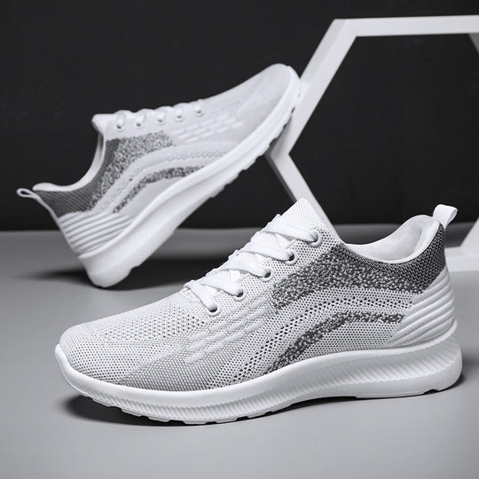 Herren nan leichter Strick-Sneaker mit sockenähnlichem Schaft, nahtlosem Obermaterial und reaktiver EVA-Dämpfung Shop Nory
