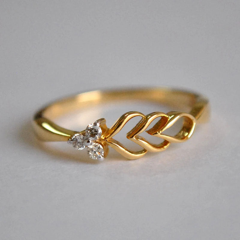 Damen Schmuckring mit floralem Design Shop Nory