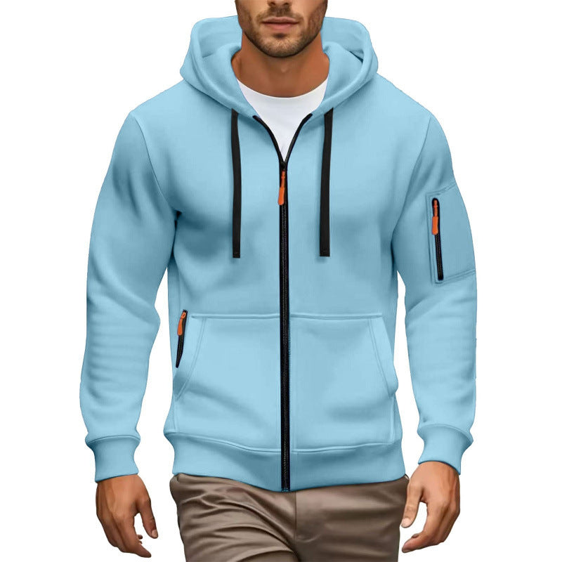 Herren Hochwertiger Zip-Hoodie Shop Nory