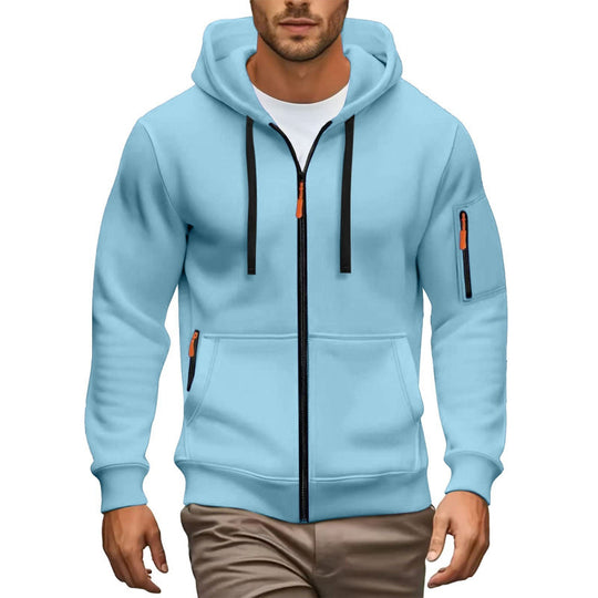 Herren Hochwertiger Zip-Hoodie Shop Nory