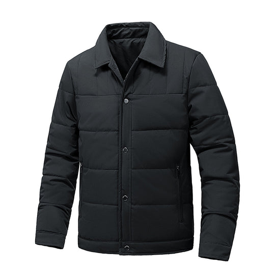 Herren Steppjacke mit Thermo-Isolierung und Hemdkragen Shop Nory