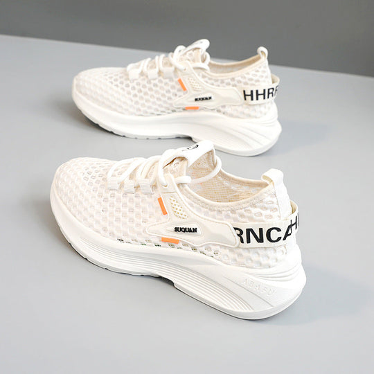 Damen atmungsaktive Sneaker mit rutschfester Sohle und innovativer Dämpfungstechnologie