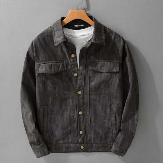 Herren Jeansjacke im Acid‑Wash Look mit Oversize‑Schnitt Shop Nory