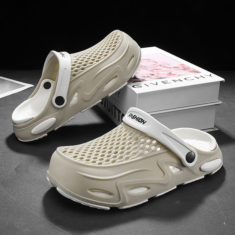 Herren Atmungsaktive Clogs mit verstellbarem Riemen