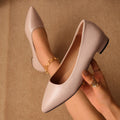 Damen Elegante und bequeme Ballerinas mit spitzem Zehenbereich