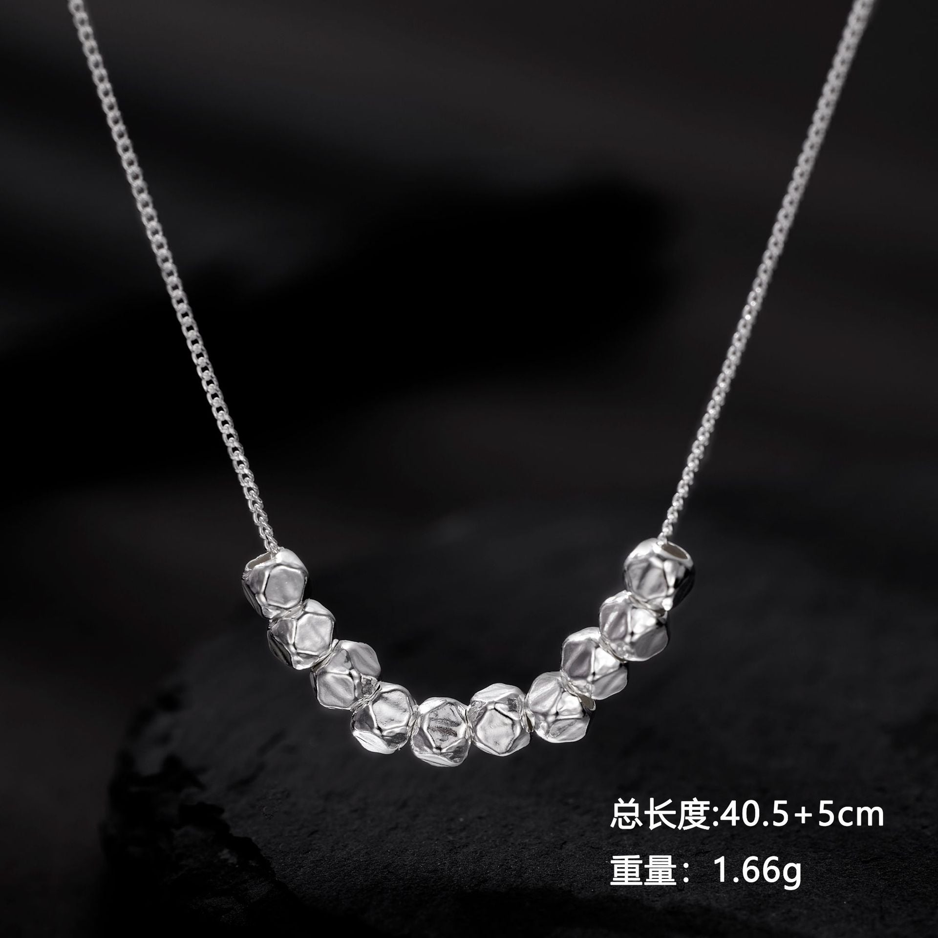 Damen Metallkette mit geometrischem Design Shop Nory