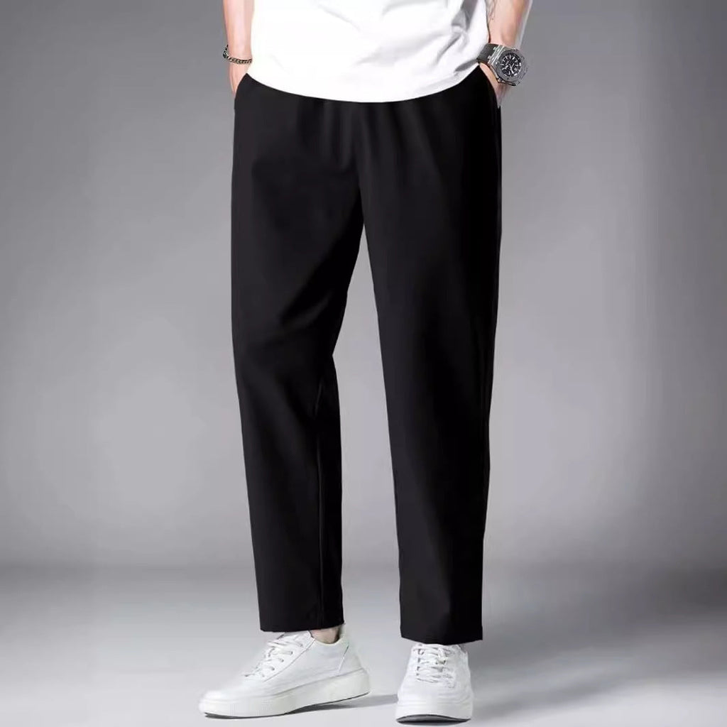 Herren elegante Relaxed-Fit Hose