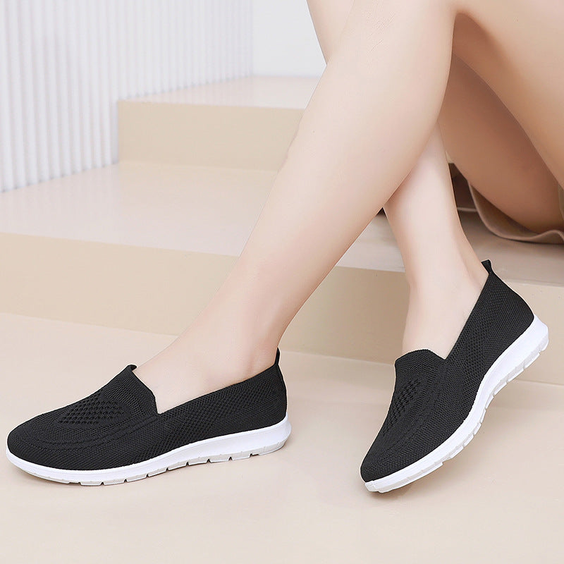 Damen Leichte und atmungsaktive Slip-On Schuhe