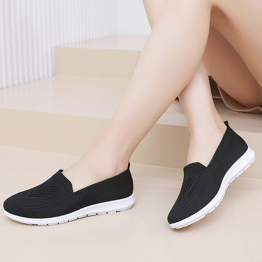 Damen Leichte und atmungsaktive Slip-On Schuhe
