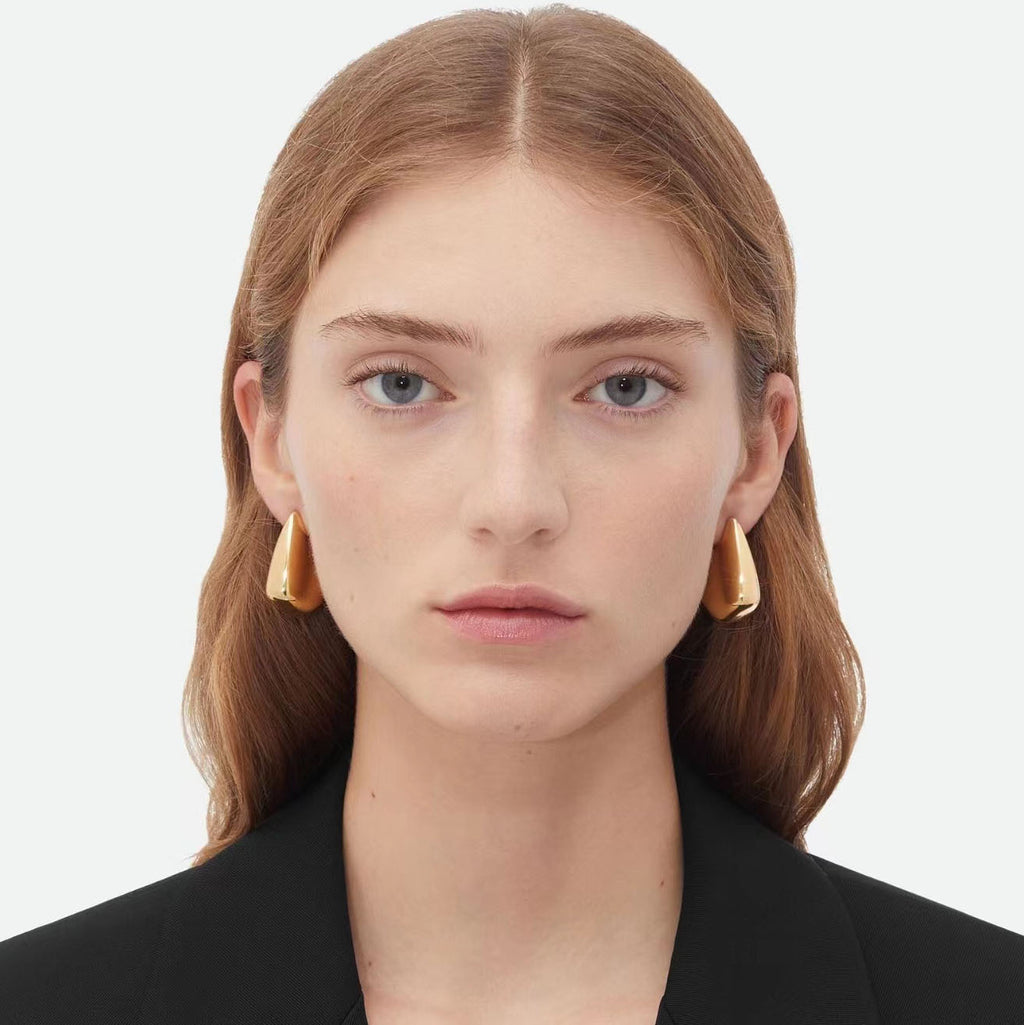 Damen Ohrhänger aus glänzendem Edelstahl Shop Nory