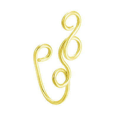 Damen Ohrstecker mit elegantem Spiraldesign Shop Nory