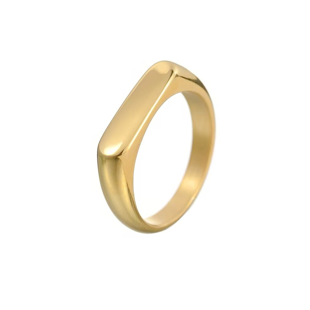 Damen Minimalistischer Goldring Shop Nory