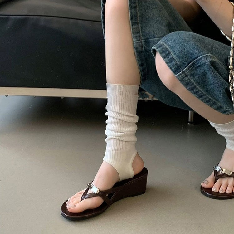 Damen Elegante Wedge-Sandalen mit modischem Riemchen-Design