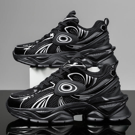 Damen Sportliche Sneakers mit innovativem Dämpfungssystem und futuristischem Design