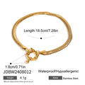 Damen Edelstahlarmband mit wasserfestem und hypoallergenem Design Shop Nory