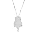 Damen Halskette mit kunstvollem Buddha-Anhänger und funkelnden Zirkonia Shop Nory 1781965882