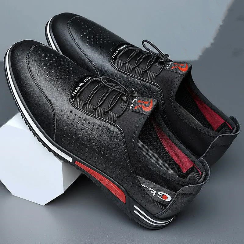 Herren Elastischer Freizeit-Sneaker mit Schnellzug-Lacing und stoßdämpfender EVA-Zwischensohle Shop Nory