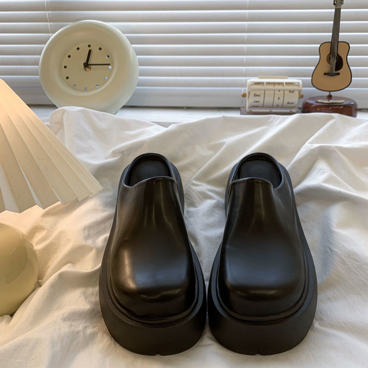 Damen modische Plateau-Clogs mit komfortabler Sohle und elegantem Design