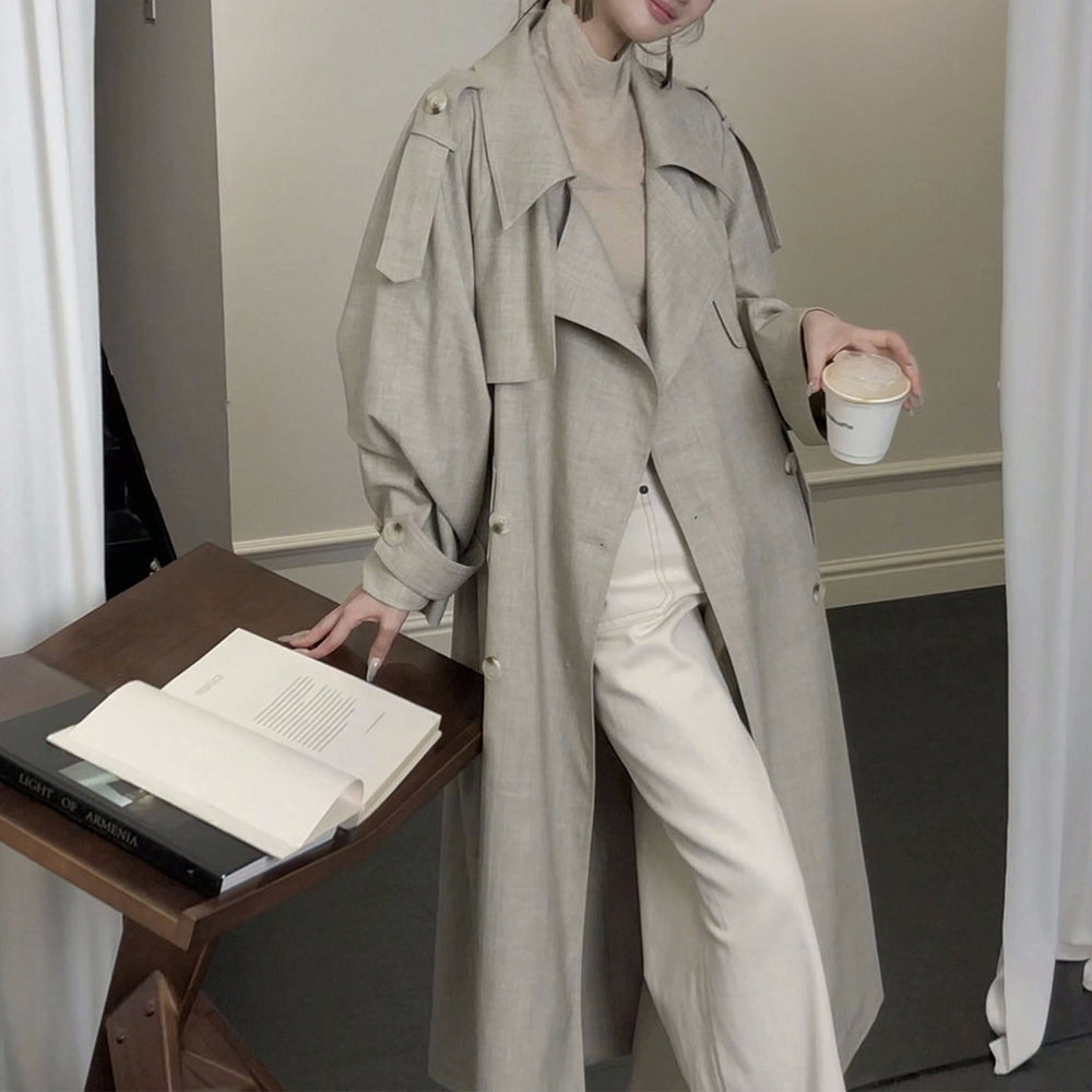 Damen Elegante und lässige Übergangsjacke mit kontrastierenden Ärmeln Shop Nory