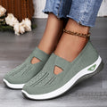 Damen Atmungsaktive Freizeit-Slipper mit elastischem Einschlupf und flexibler Sohle Shopnory