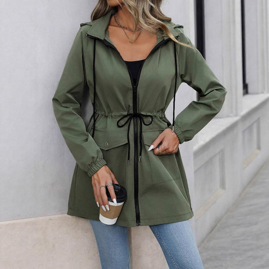 Damen elegante Windjacke