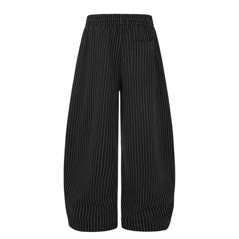 Damen Weite Palazzo-Sweathose mit Nadelstreifen, Sternprint & verstellbarem Saum Shop Nory