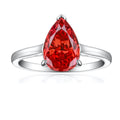 Damen extravagant gestalteter Ring mit tropfenförmigem Edelstein Shop Nory