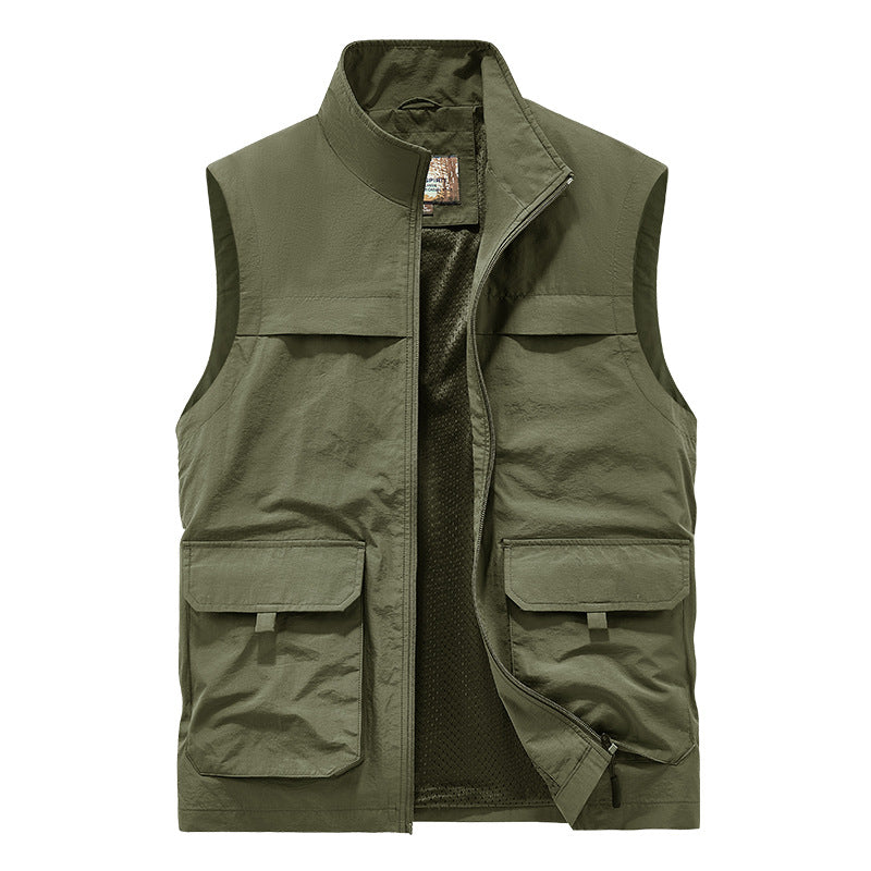 Herren Multifunktionale Freizeithemdjacke Shop Nory