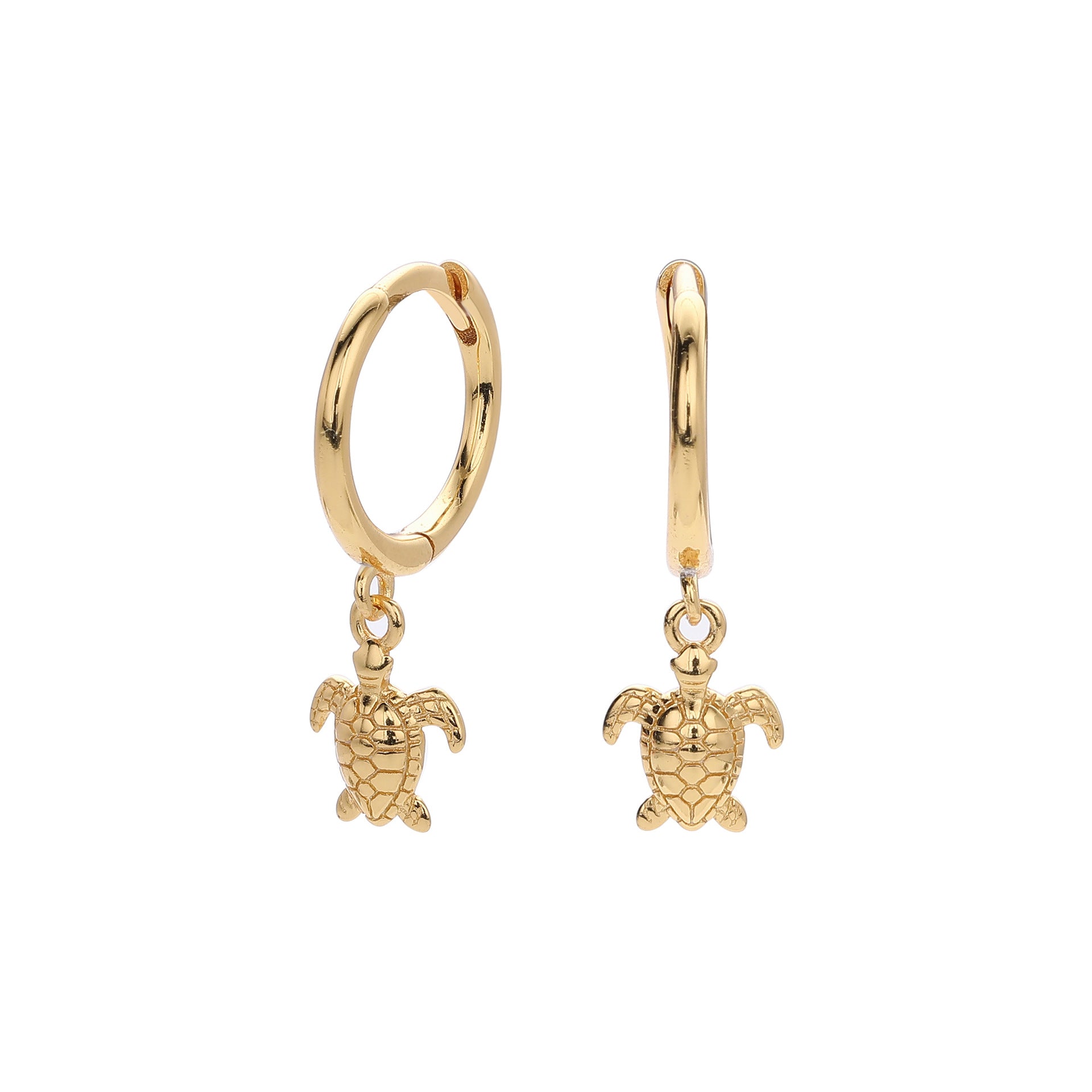 Damen Ohrhänger mit maritimen Schildkröten-Anhängern aus 925 Sterling Silber Shop Nory