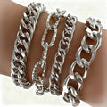 Damen Elegantes Armband-Set mit luxuriösen Ketten und modernen Designs Shop Nory