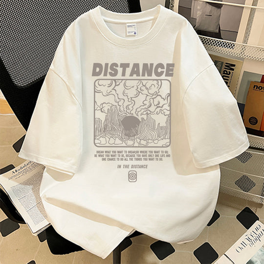 Damen Oversized T-Shirt mit kreativem Grafikdruck Shop Nory