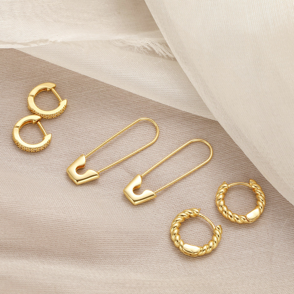Damen Ohrschmuck Set mit vielfältigem Design Shop Nory