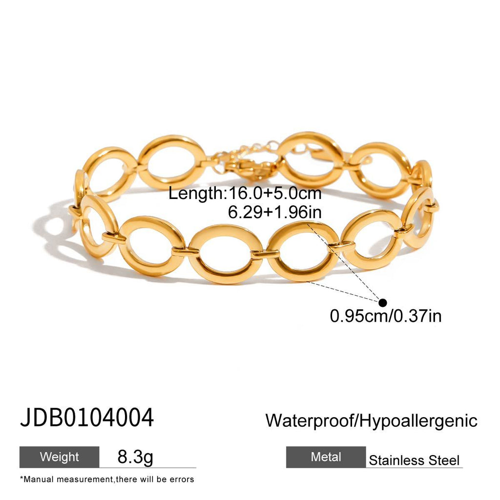 Damen Armband mit funkelnden Zirkonia und hochwertiger Edelstahlverarbeitung Shop Nory