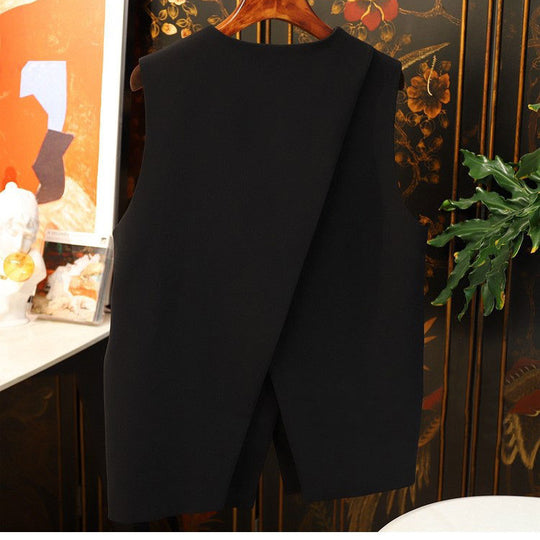Damen Stilvolle ärmellose Blazer-Weste Shop Nory 1789269052