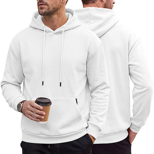 Herren Kapuzenpullover aus weichem Fleece mit Kängurutasche und verstellbarer Kapuze Shop Nory
