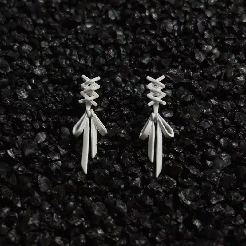 Damen Ohrhänger mit verspieltem Design und elegantem Knoten Shop Nory