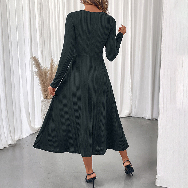 Damen Elegantes Midikleid mit Cut-Out-Details Shop Nory