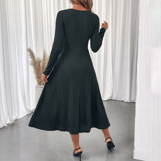 Damen Elegantes Midikleid mit Cut-Out-Details Shop Nory