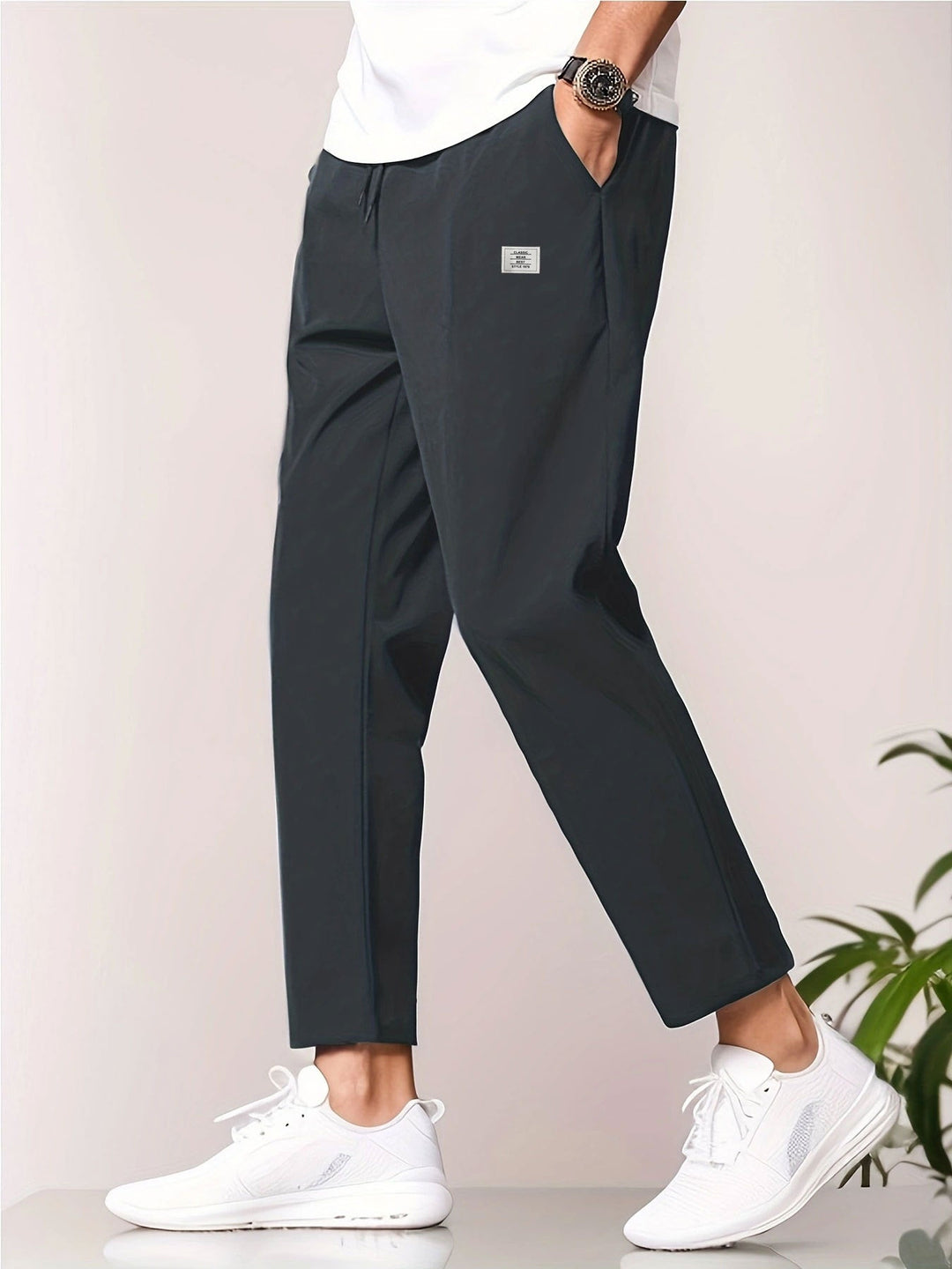 Herren sportliche Chinohose