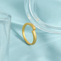 Damen Minimalistischer Goldring Shop Nory