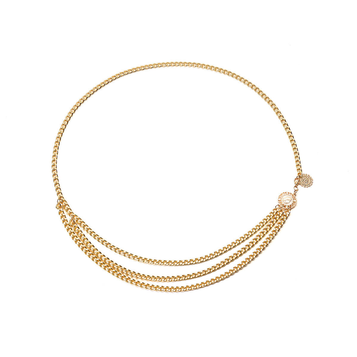Damen modisches Kettenhalsband mit Mehrfachstrang Shop Nory